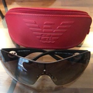 Emporio Armani sunglasses with case